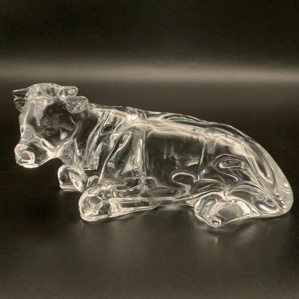 Cristal D'Arques Christmas Cow
